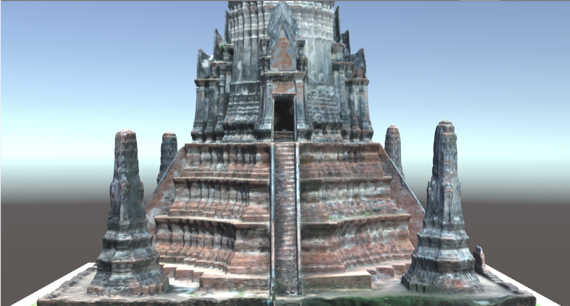 VR Visualization of a Thai Historic temple